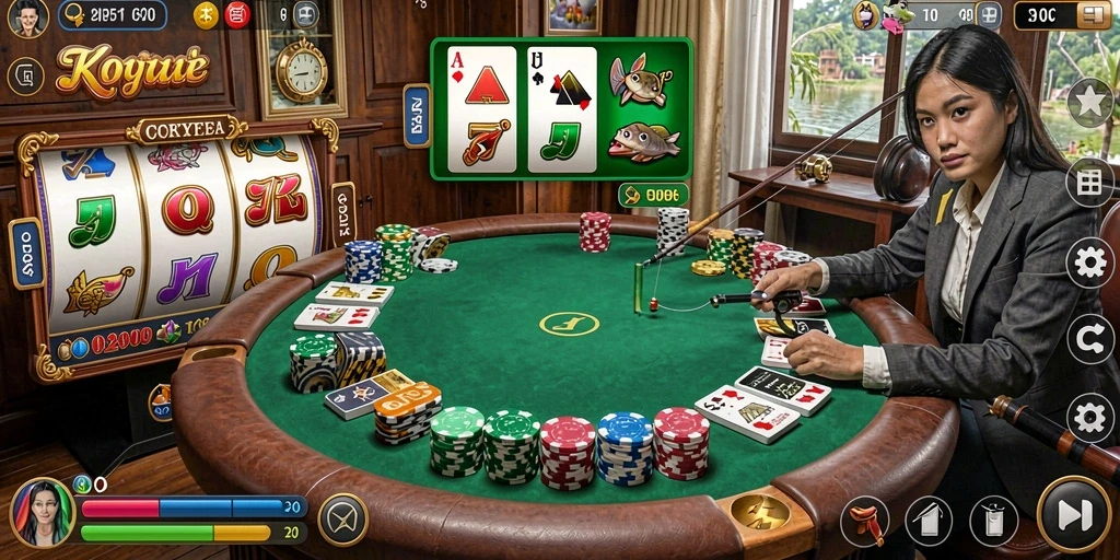jps88 - Screenshot kedua menampilkan karakter unik yang bisa dipilih.