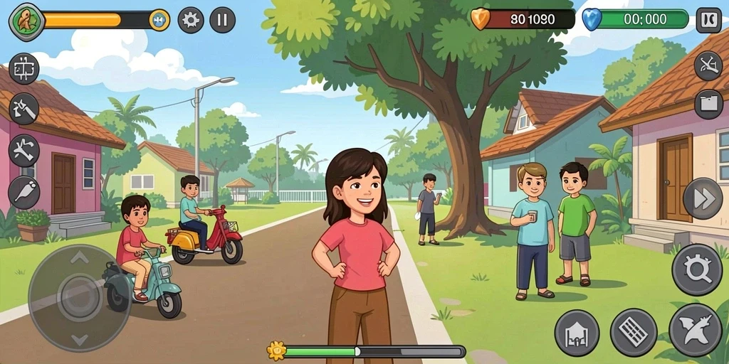 pgking - Karakter unik dengan kemampuan berbeda yang menarik.